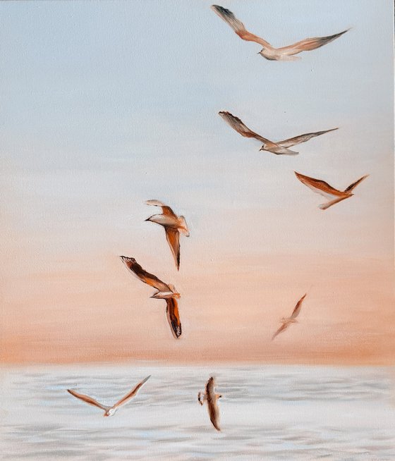 “Where the sky meets the sea”