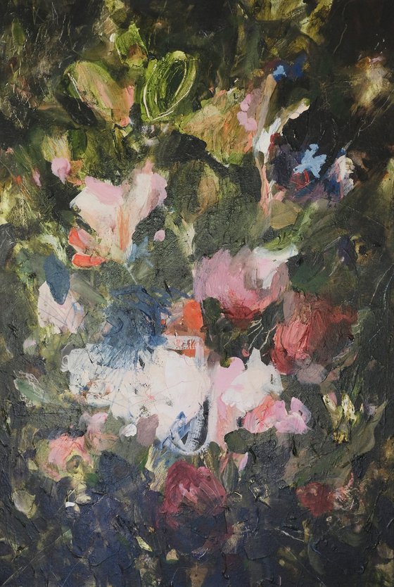 Petals in haze
