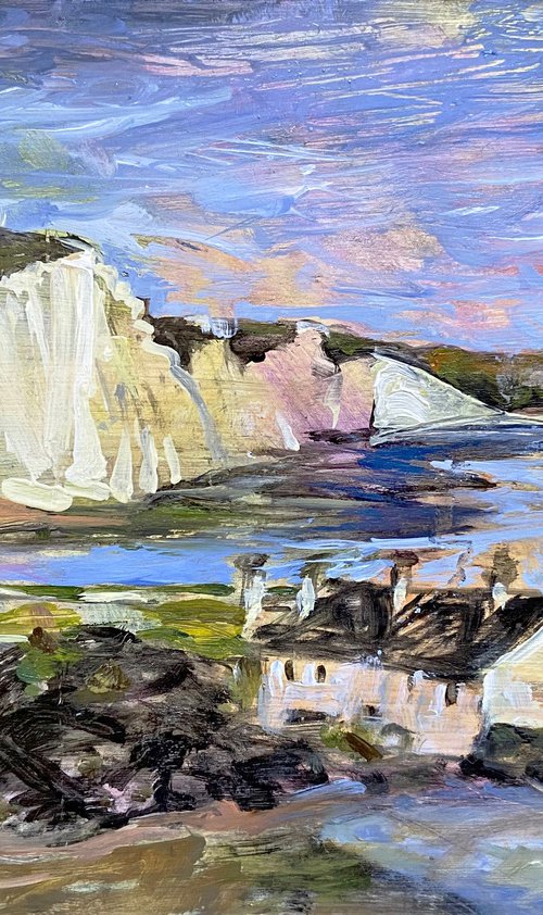 White Cliffs of Dover by Elvira Sesenina