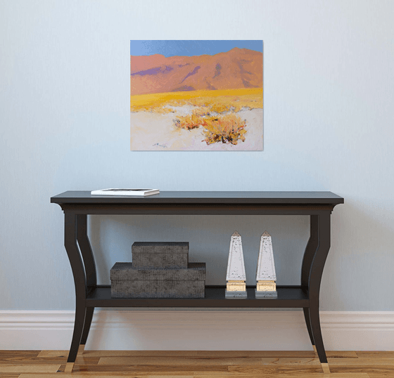 White, Sandy Desert