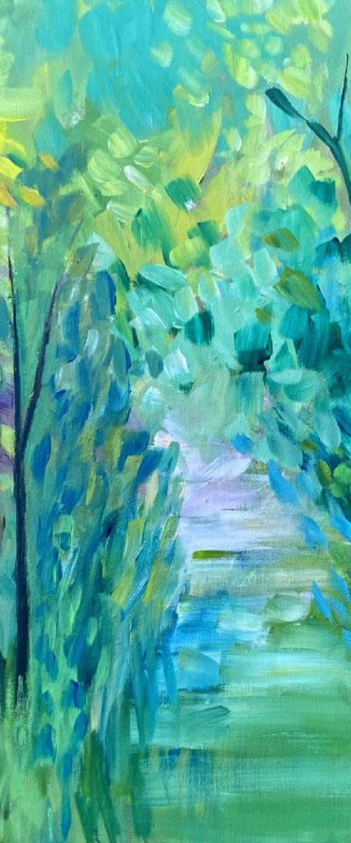 A Summer Path by Jan Rippingham