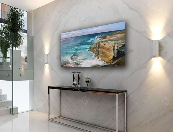 Breath of the Ocean. Windswept Silence