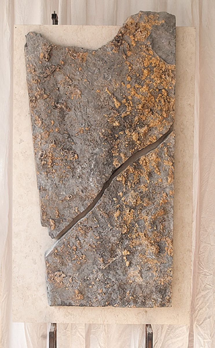 Organic Stone Sculpture , Synonymous Of Relief I By Ognyan Chitakov, 28 X 51, Artwork For Sale On Artfinder