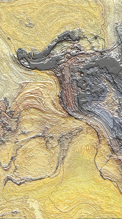 Textura oro y negro by Javier Diaz
