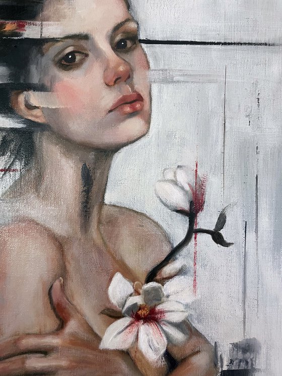 Title: Flowers on the Skin