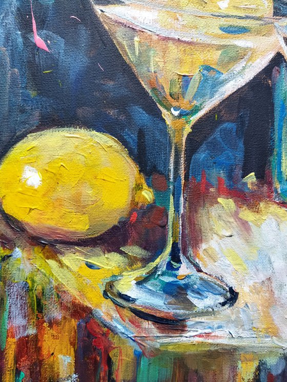 Martini still life