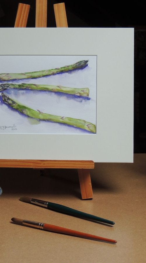 Asparagus by Krystyna Szczepanowski