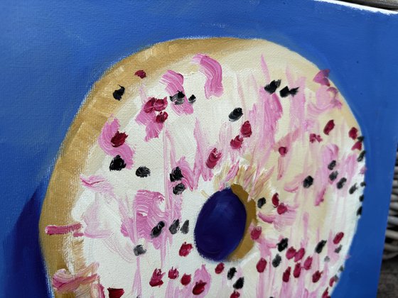 The donut. still life