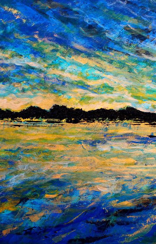 Landscape Reflections IV by Paul J Best