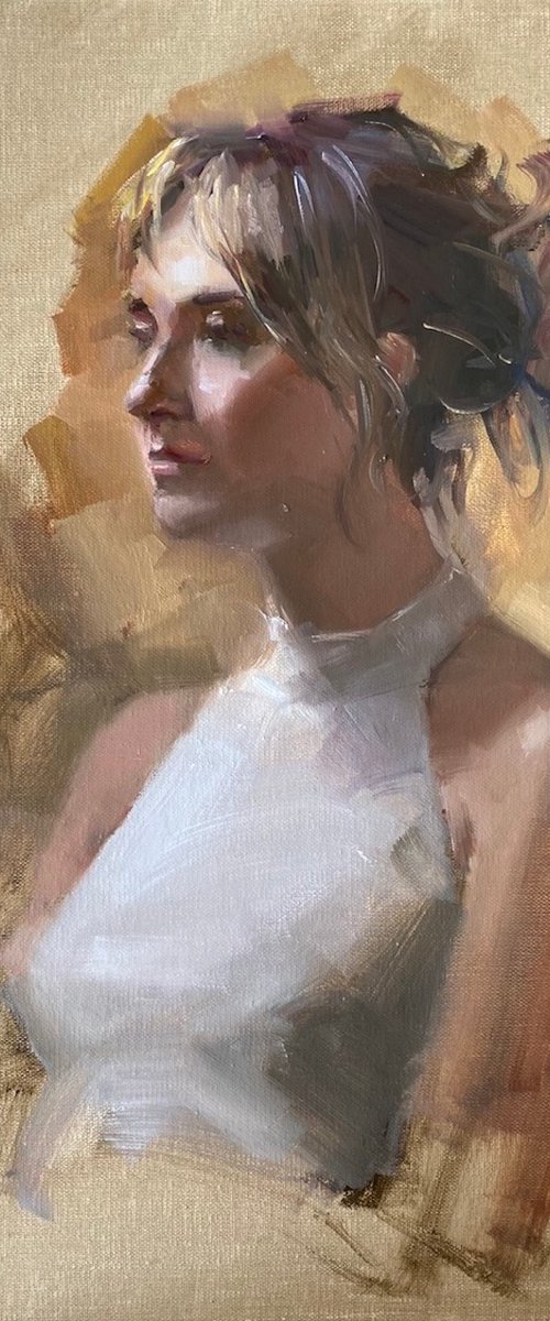 Female Portrait Study by Heather Olsen