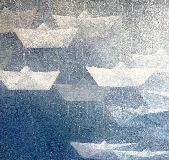 Peaceful voyage, Origami # 2