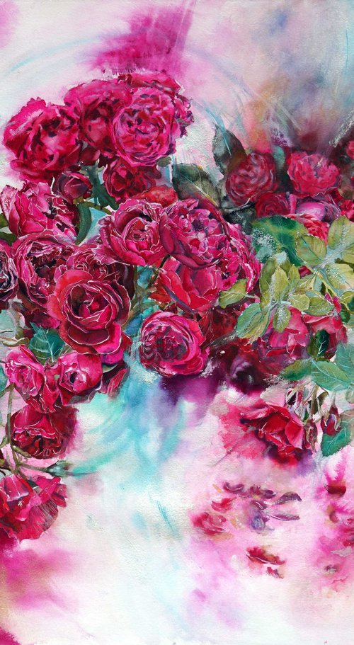 Red Flow by Margarita Fischer