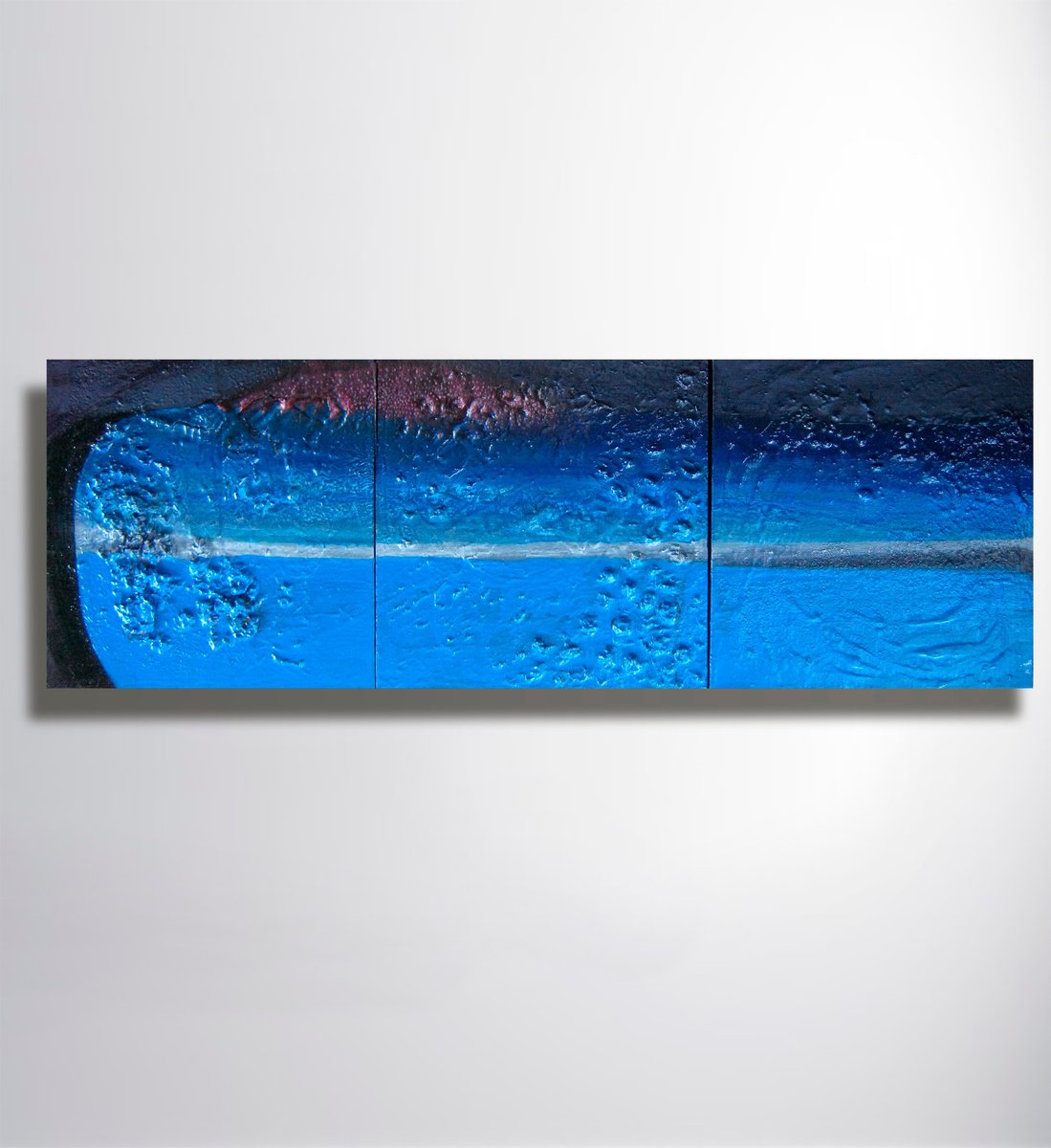  Opening Triptych By Marya, 59 X 20, Artwork For Sale On Artfinder