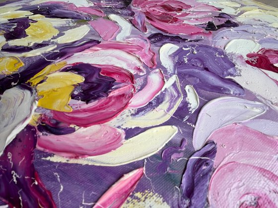 Peony Original Painting