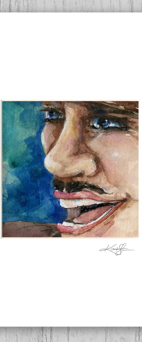 Mr. Mr. - Watercolor painting by Kathy Morton Stanion by Kathy Morton Stanion