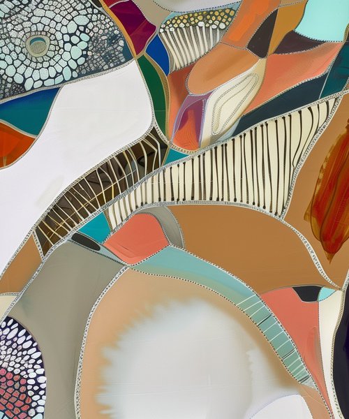 Geometric abstraction #11 by V+V Kniazievi