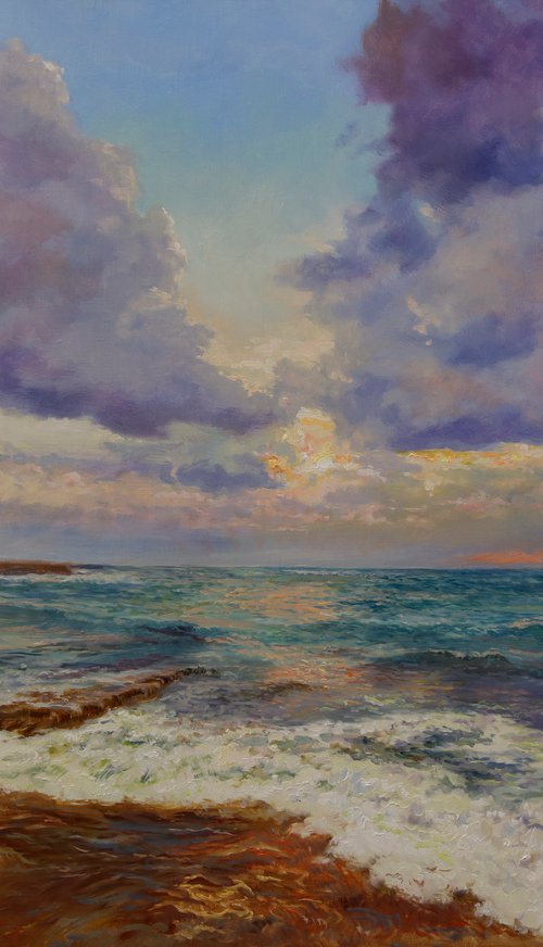 Sea landscape by Eduard Panov