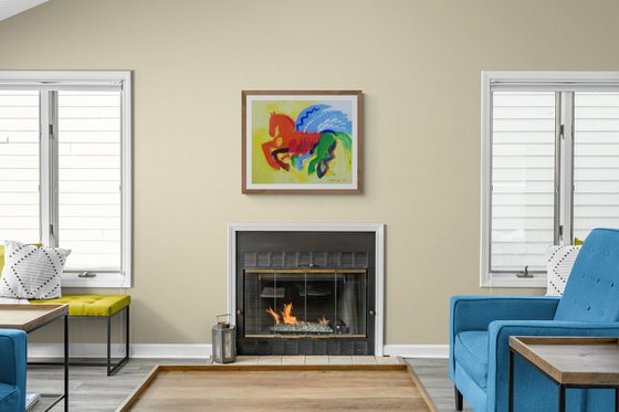 Pegasus for Vincent (van Gogh)
