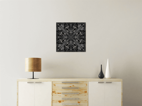 Pattern No. 1 - Metal Print - Ready To Hang - Original Pattern Design