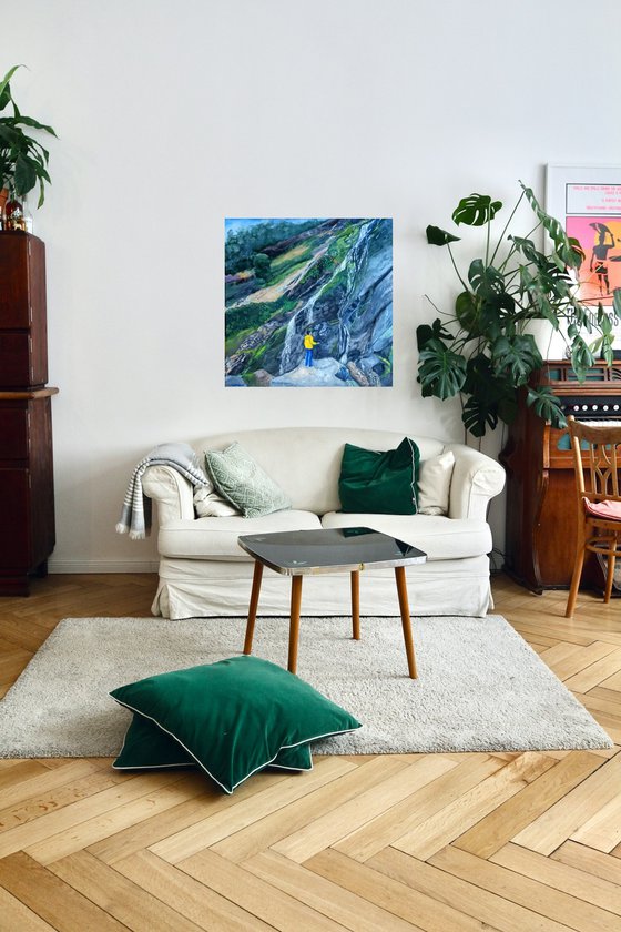 Waterfall at Powerscourt