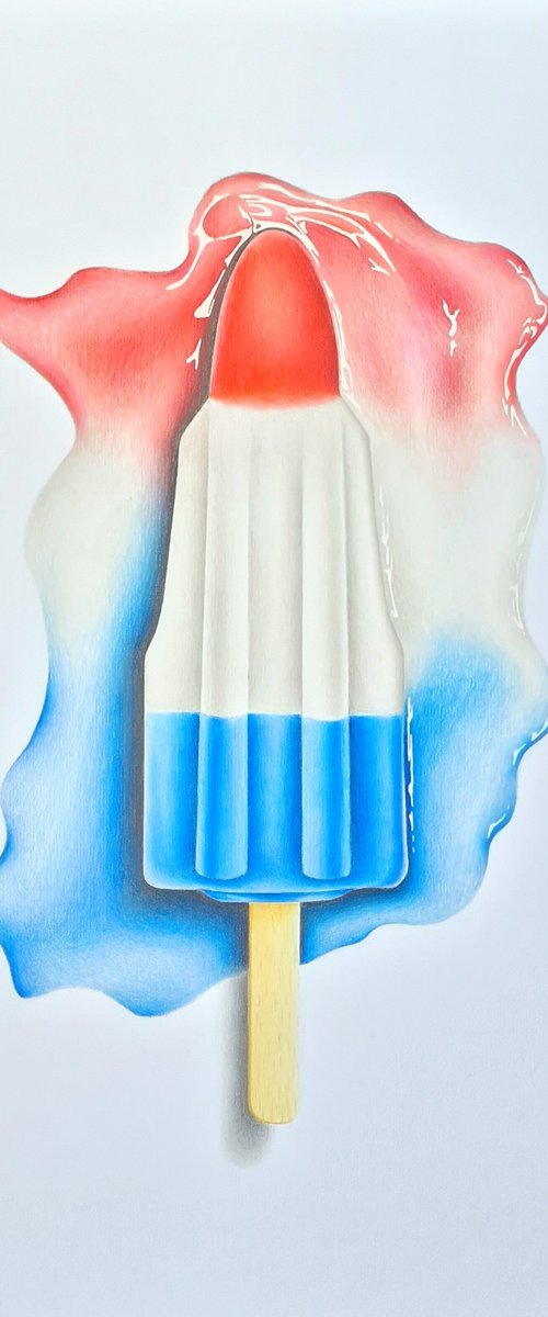 Melting Rocket Lolly by Daniel Shipton