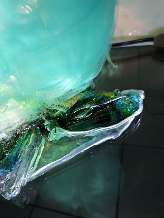 Lighted Sculpture Emerald Seas