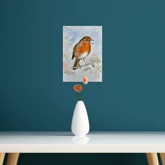 The Singing Robin