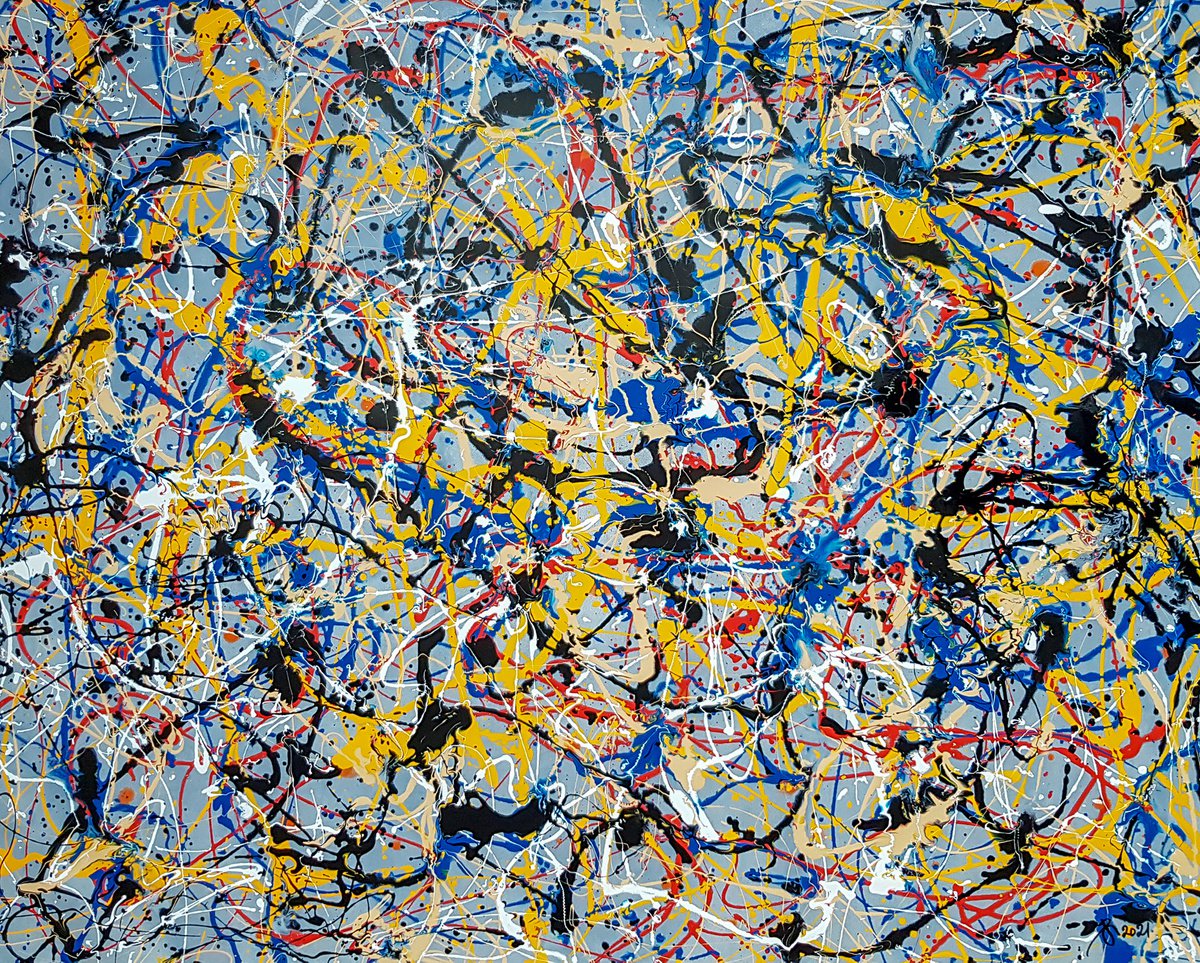 Jackson Pollock | Mural (1943) | Artsy