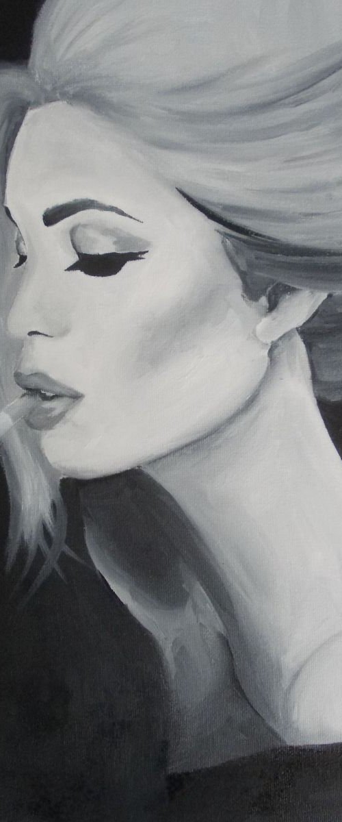 Cigarette by Nagore Rodriguez