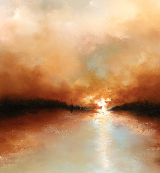 A Norfolk Ouse Sunset