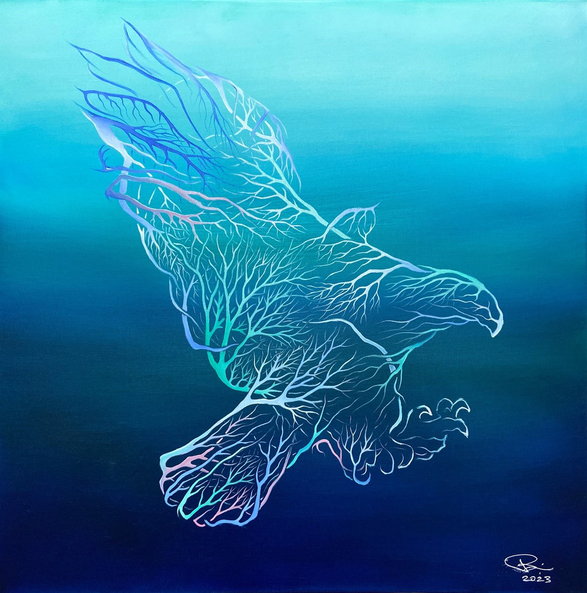 Natura Forma Eight (Eagle) by Paul Kingsley Squire