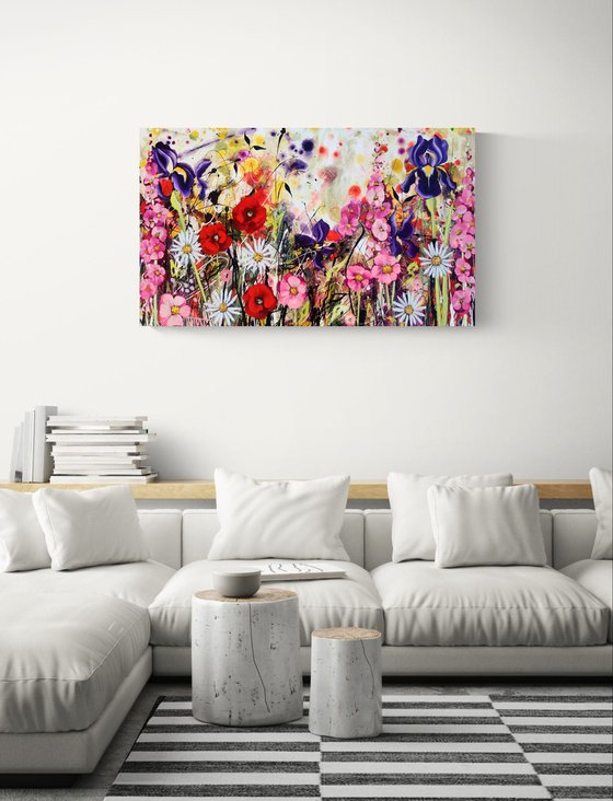 Radiant Chaos, Floral Landscape