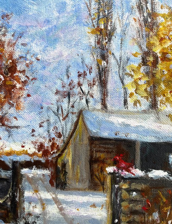 A song beneath the snow..