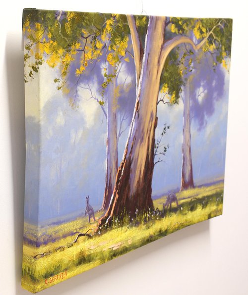 Gum tree landscape Australia by Graham Gercken
