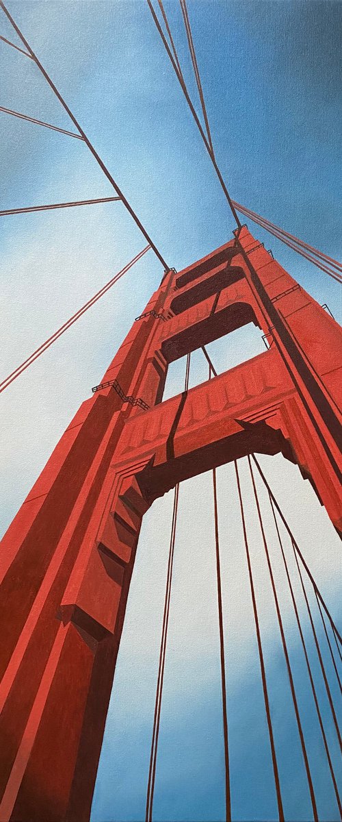 Golden Gate Bridge III by Jill Ann Harper