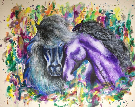 Psychedelic Horses