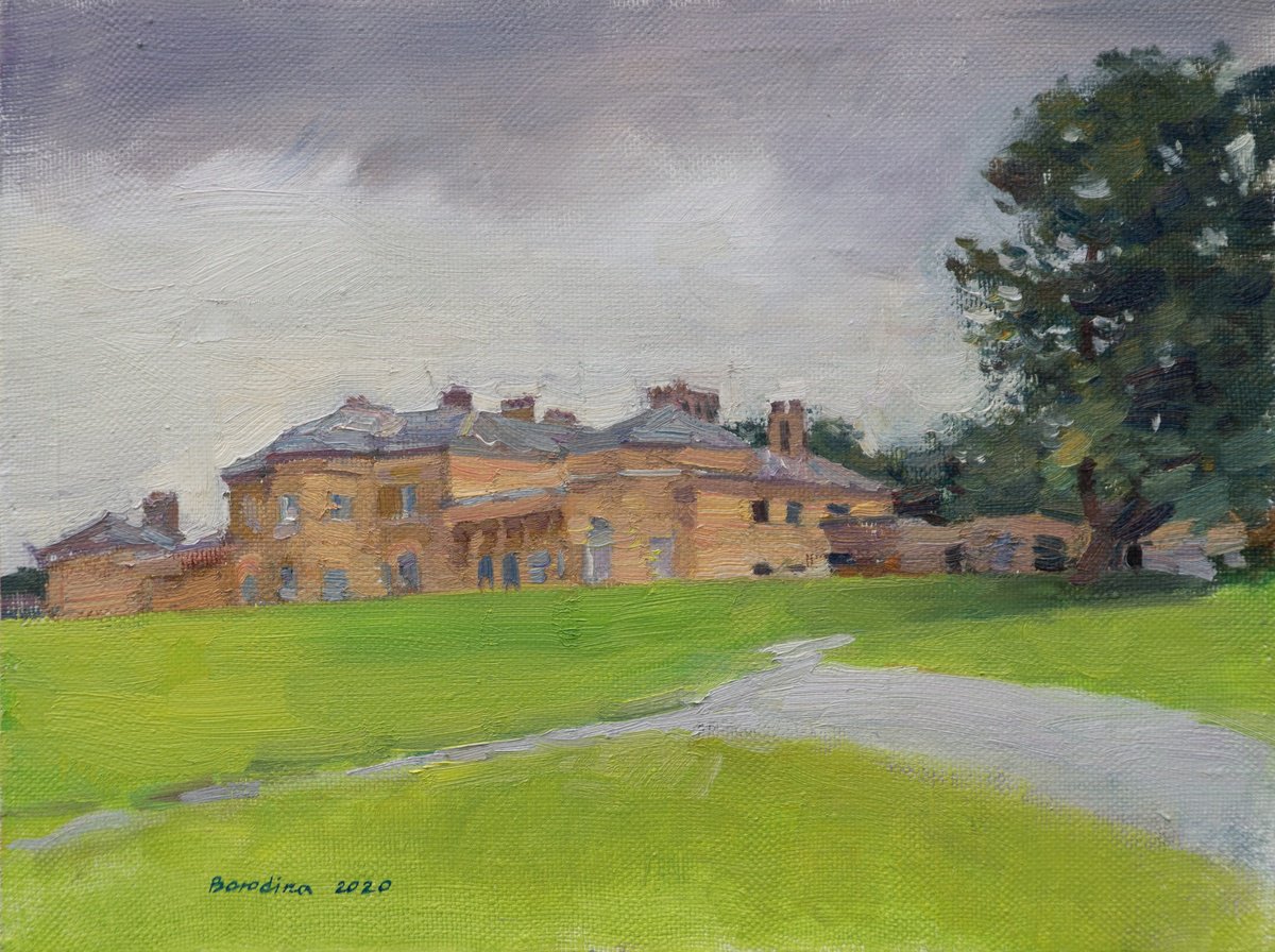 Heaton Hall - English Landscape By Anastasia Borodina, 16 X 12, Artwork For Sale On Artfinder