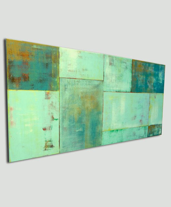 Turquoise Tiles Landscape