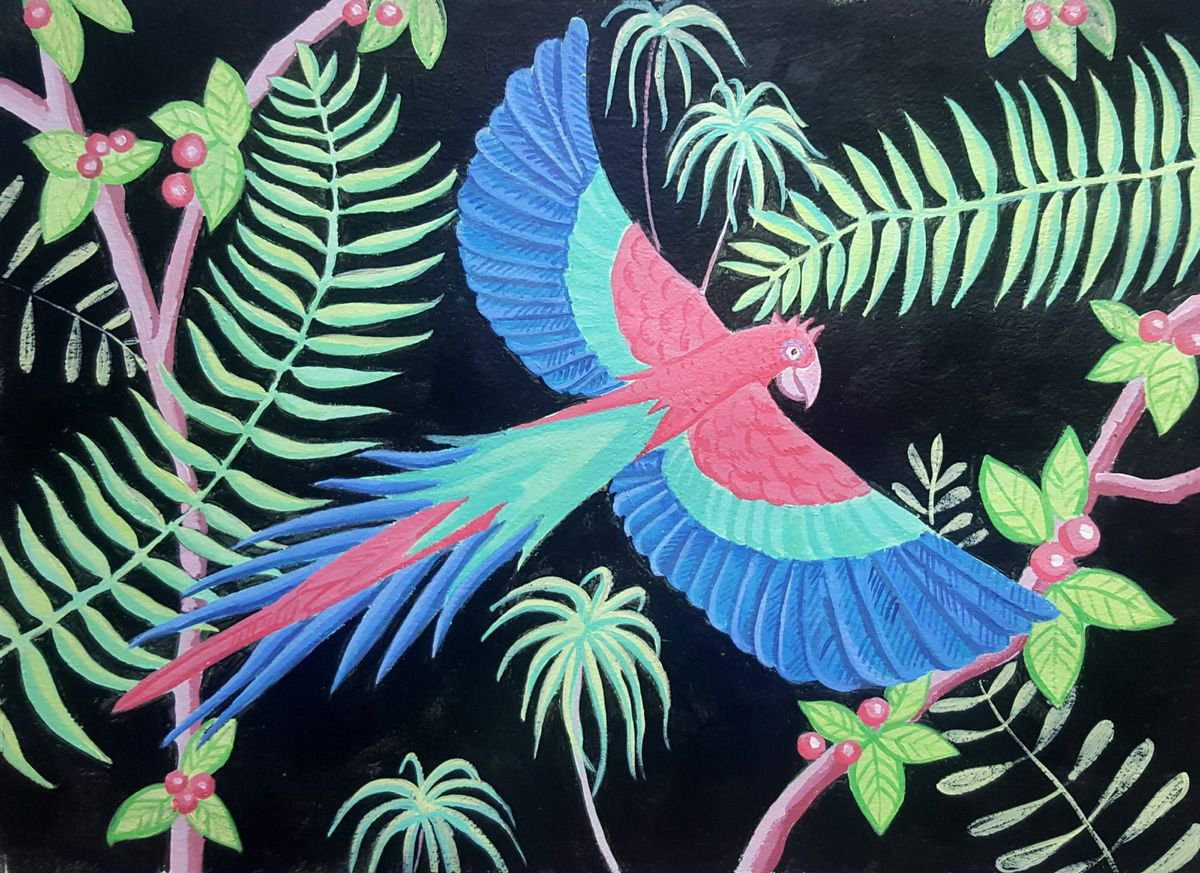 Macaw by Mary Stubberfield