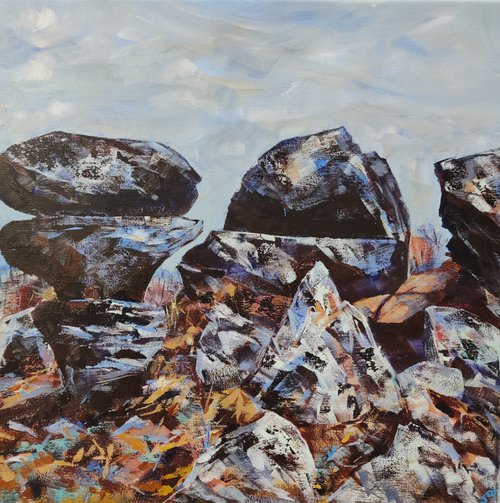 Brimham Rocks by Julia Preston