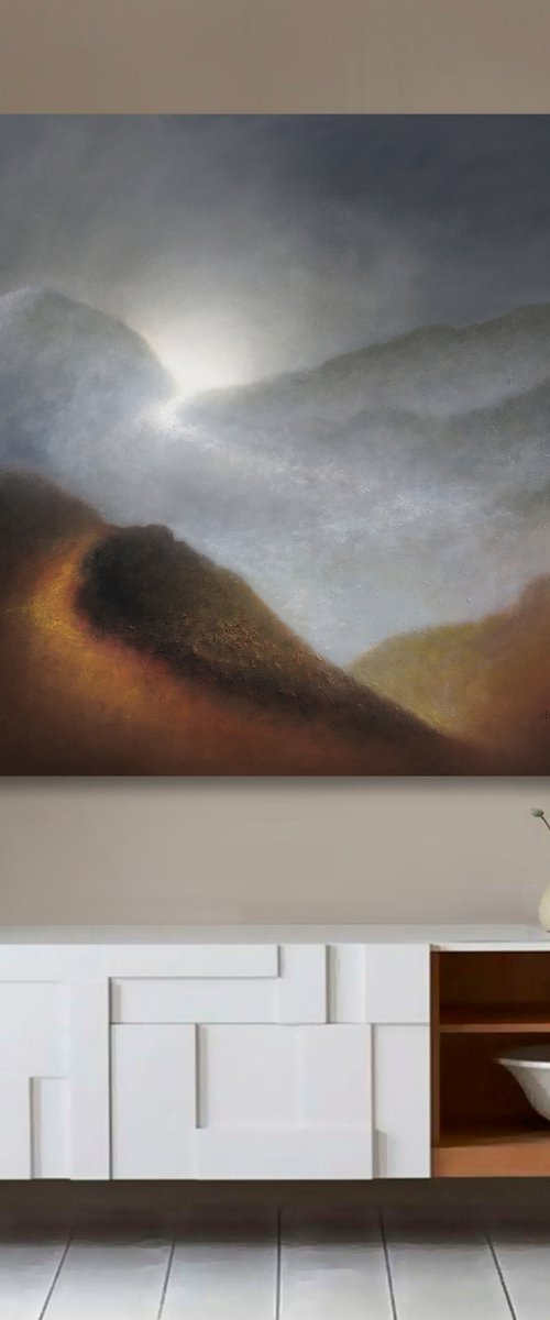 Abstract Landscape by Waldemar Kaliczak