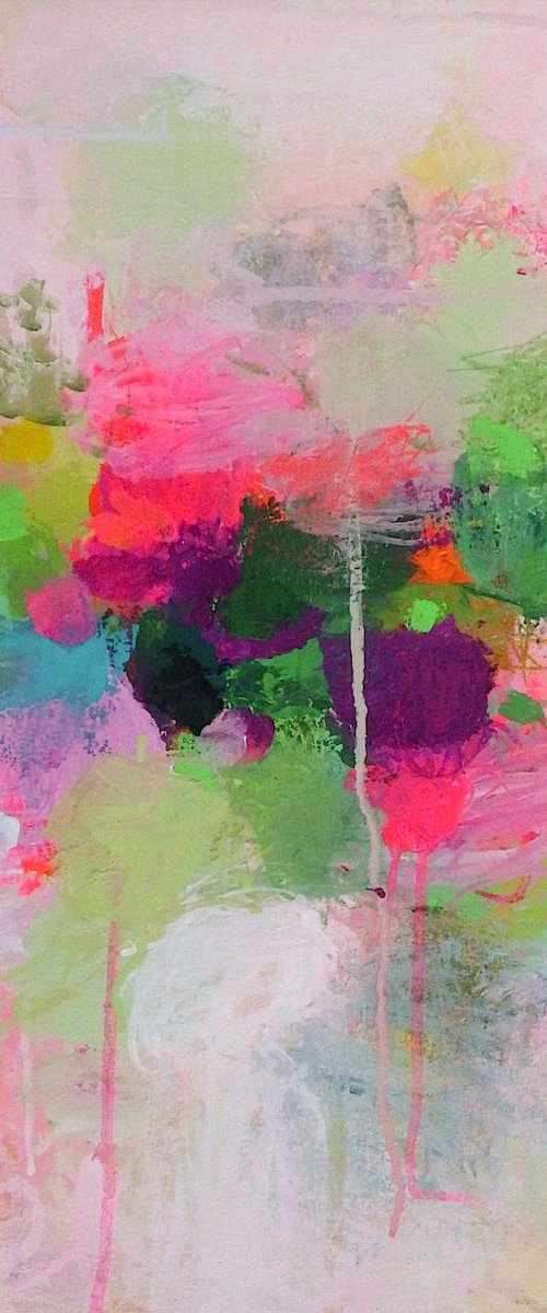 Abstract Flower Portrait III by Sandy Dooley