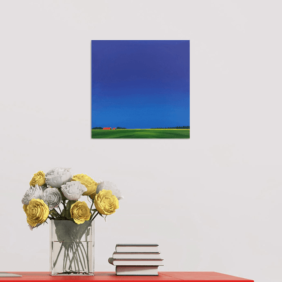 Red Roofs, Blue Sky, Green Fields (3)