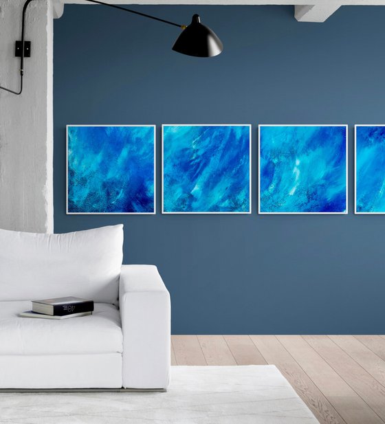 Beyond the blue sea no. 5121 set of 4