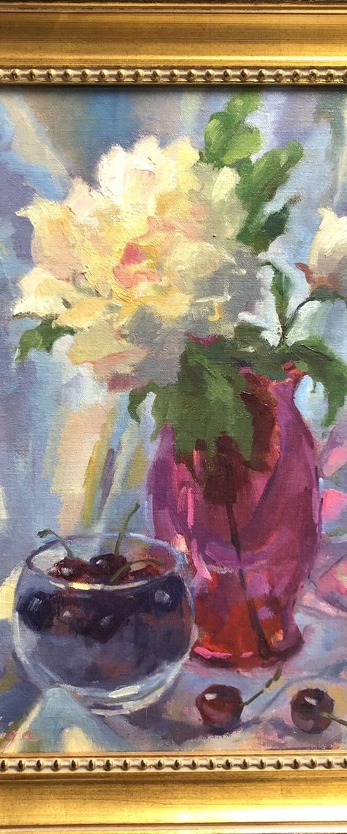 Silk and Flowers by Emily Lane