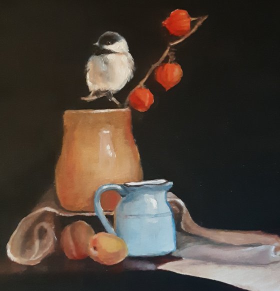 Bird still life