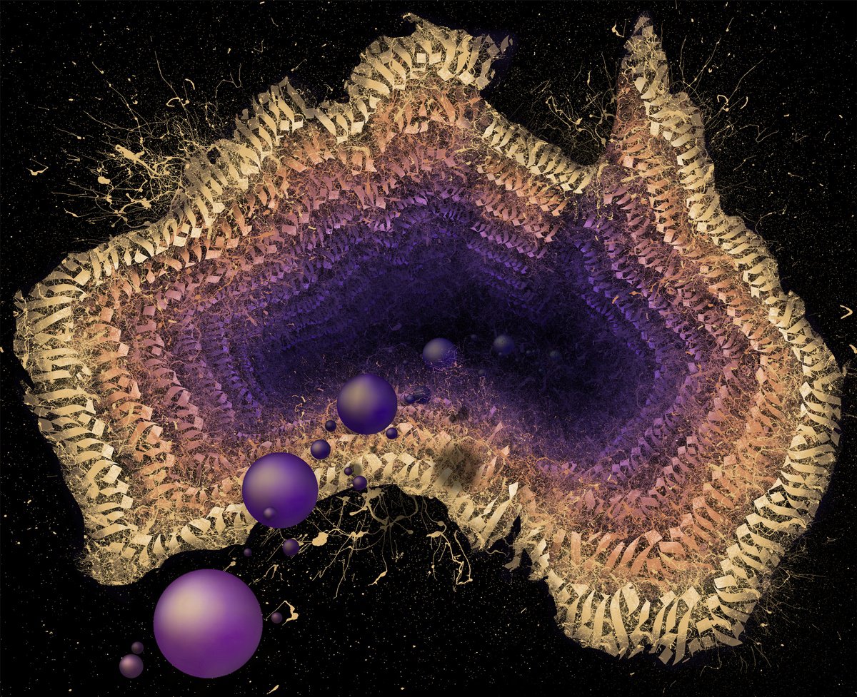 Geometric Transport Giclee Print By Izzy Izvne, 43 X 35, Echo Of Australia, Original Artwork