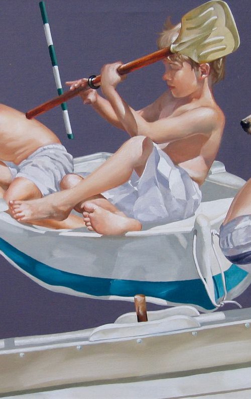 The Hardships of Sailing by Valery Koroshilov
