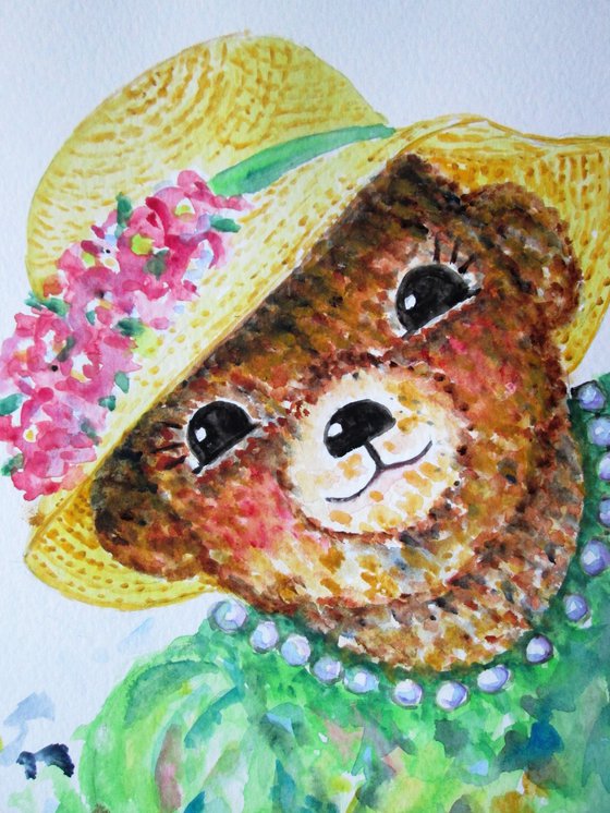 Bonny Bear in a Hat