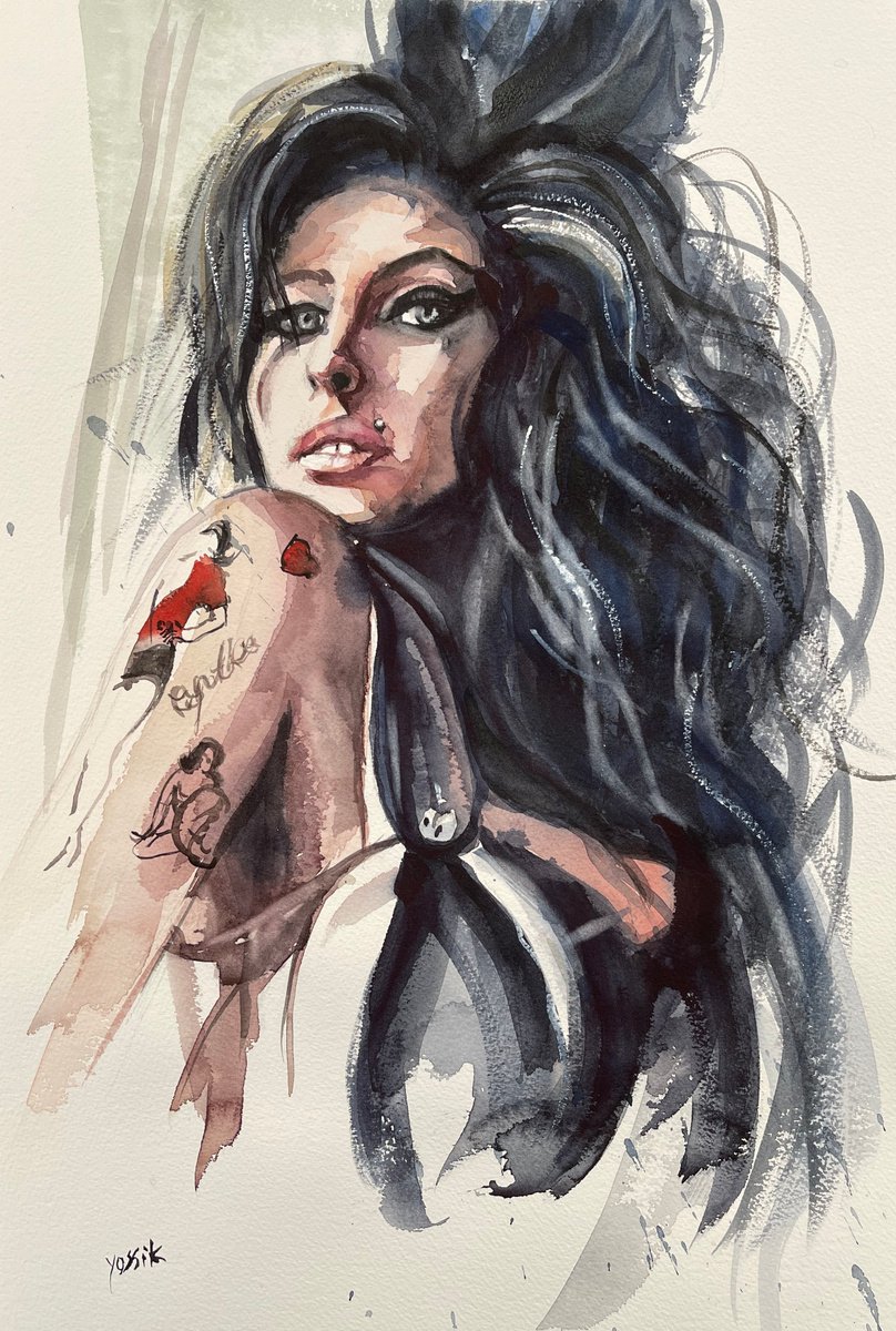 Amy Winehouse by Yossi Kotler